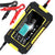 12V 6A car battery charger front view with yellow casing