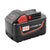 Milwaukee M18 12Ah replacement battery front view in black