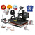 Mug Heat Press Machine showing 12x15 inch Teflon-coated platen