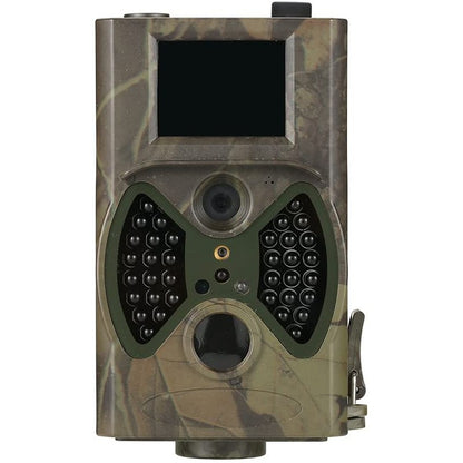 Hunting camera front view showing compact mini size
