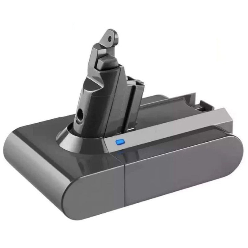 Dyson V6 battery replacement showing 2500mAh capacity label