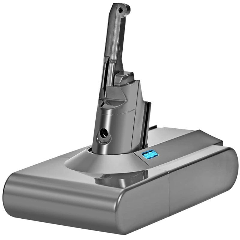 Dyson V8 battery replacement showing 4000mAh capacity label