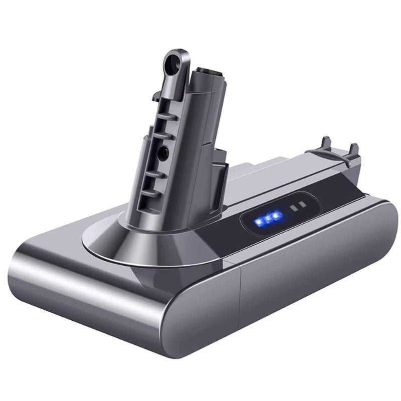 Dyson V10 battery replacement showing 4000mAh capacity label