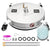 Surface cleaner stainless steel 165 inch top view showing cleaning area