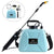 Back pack sprayer 5L showing blue water tank and shoulder strap