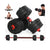 Adjustable dumbbells 2x20kg showing rubber coated weights