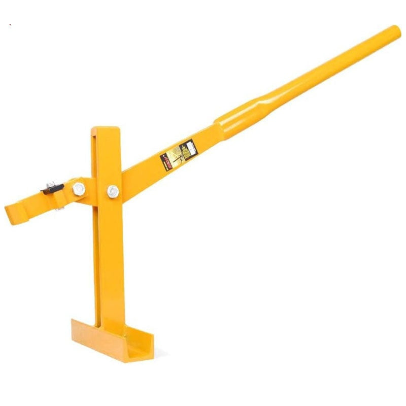 Fence post lifter showing zinc steel construction