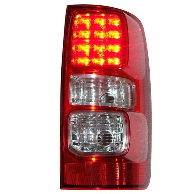 Holden Colorado LED tail light right side view showing clear lens