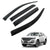 Holden Colorado window visors black colour side view