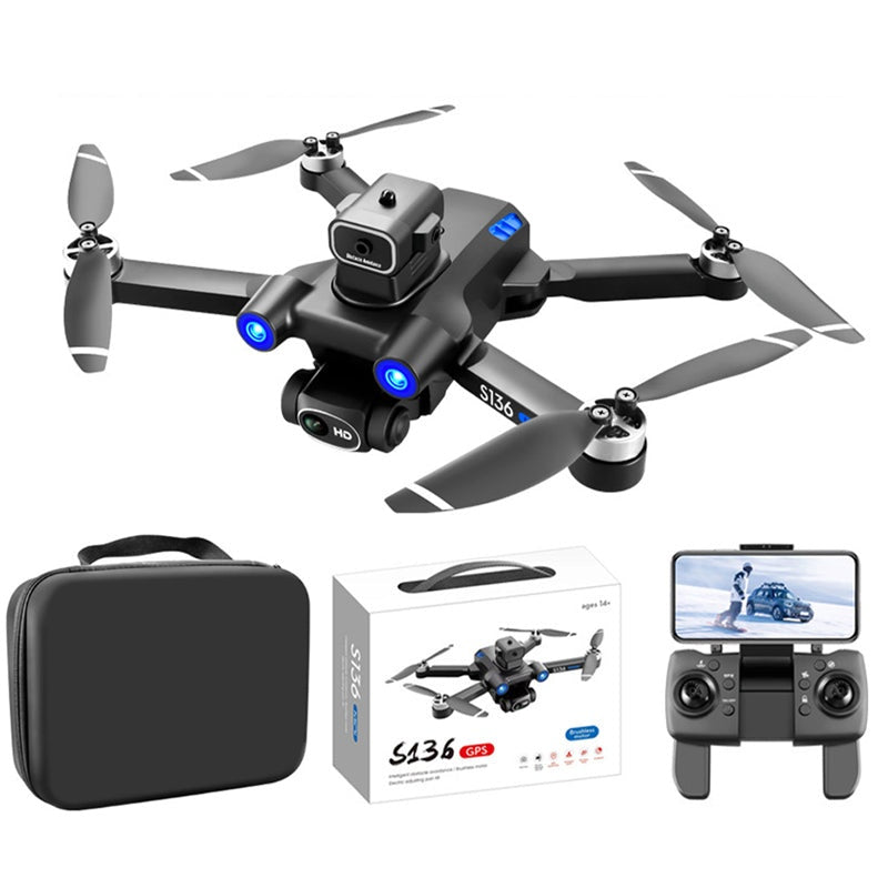 Drone with Camera NZ showing front view with 4K lens