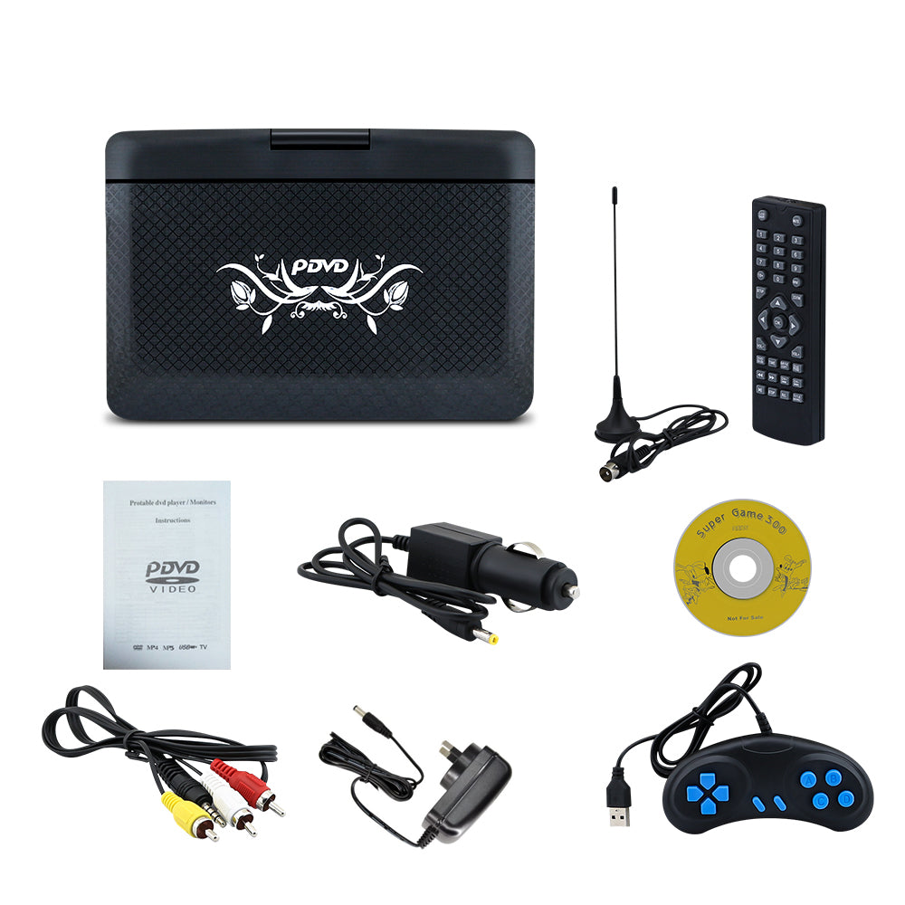 Portable DVD player with headphone output for private listening