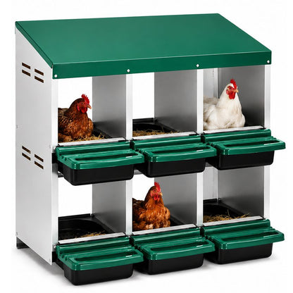 Chicken Nesting Box With 6 nests