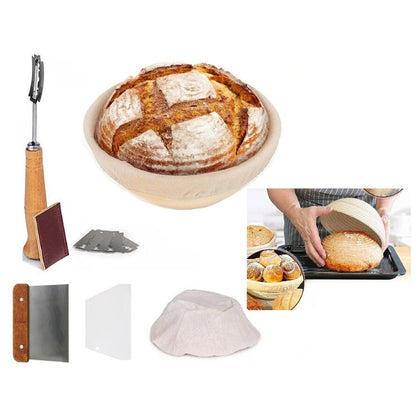 Sourdough Proofing Baskets Bread Baking Kit with Banneton Basket