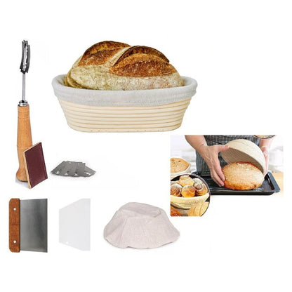 Sourdough Proofing Baskets Bread Baking Kit with Banneton Basket