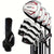 Men golf clubs set 9PCS showing full set with bag