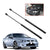 Bonnet gas struts for Ford Falcon BA BF showing black spring steel