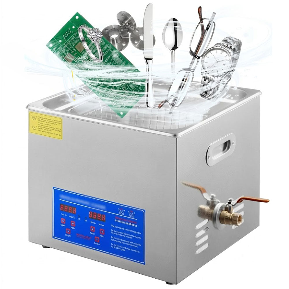 Heated Ultrasonic Cleaner 15L