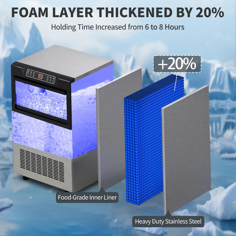 Ice Cube Maker 65kg Commercial
