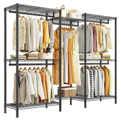 Metal Wardrobe Clothes Rack Clothes Organizer