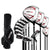 Men golf clubs set with bag 12pcs showing full set layout