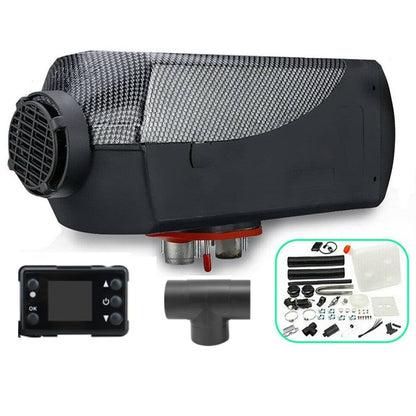 Diesel air warmer 2KW aluminium body close up