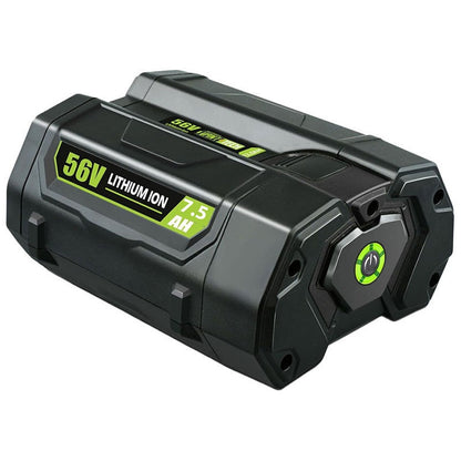 Replacement battery for EGO 56V showing front view