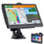 Car GPS navigation 9 inch screen front view
