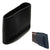 Rifle recoil pad black rubber close up of material texture