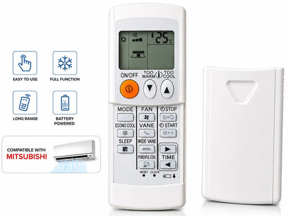 Mitsubishi Heat Pump Remote Replacement