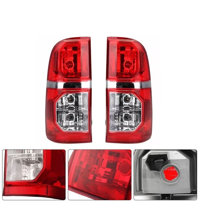 Toyota Hilux tail light pair showing left and right sides