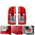 Toyota Hilux tail light pair showing left and right sides