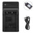 Battery charger for Nikon EN-EL19 showing slim USB design