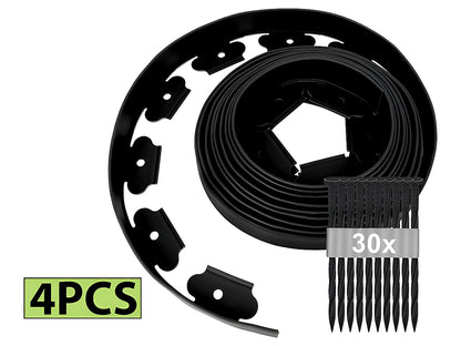 Garden Lawn Edging Landscape Edging 10Mx4PCS
