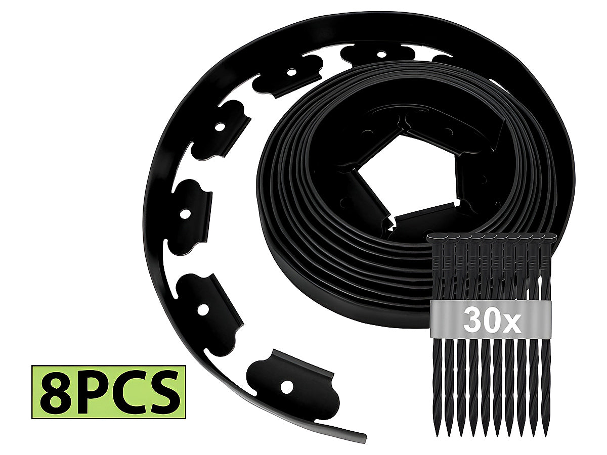 Garden Lawn Edging Landscape Edging 10Mx8PCS