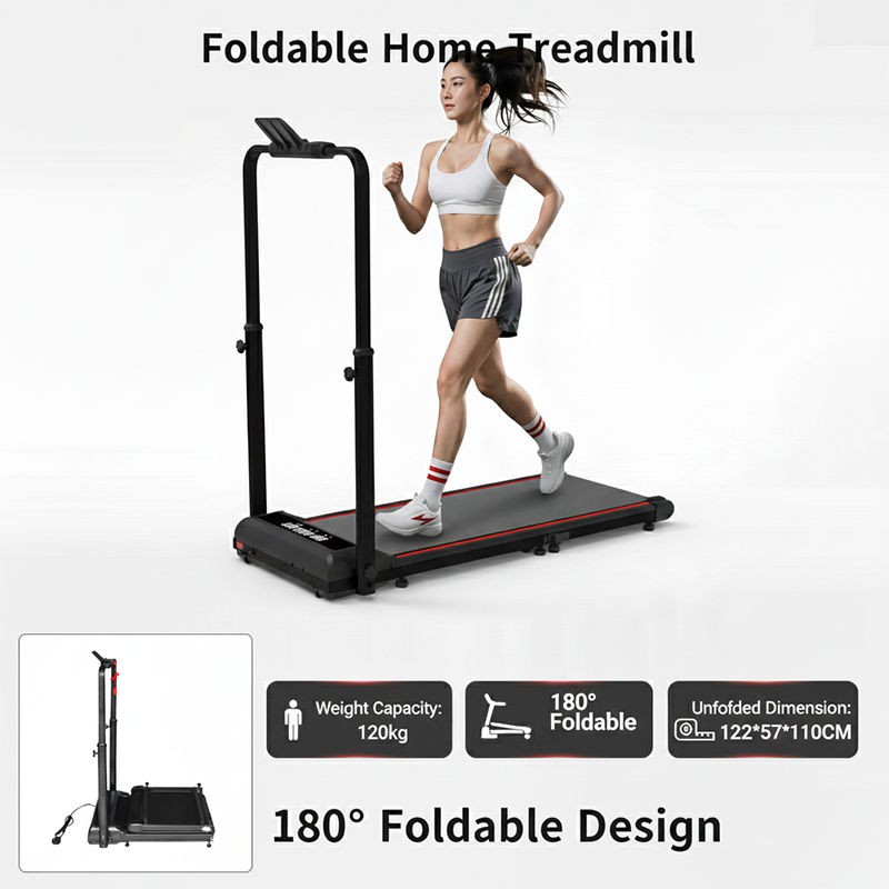 Foldable Walking Pad Treadmill Compact Flat