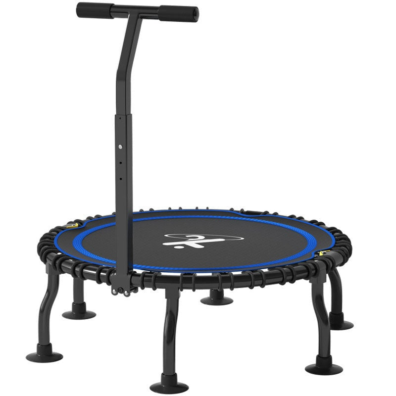 40inch trampoline rebounder showing foldable frame and mat