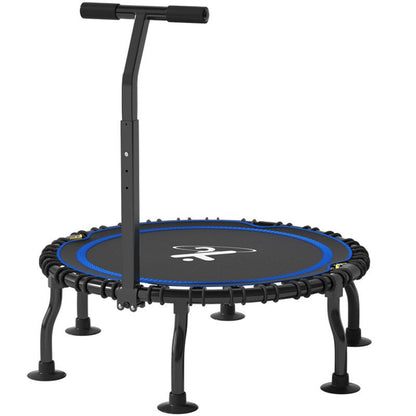 40inch trampoline rebounder showing foldable frame and mat