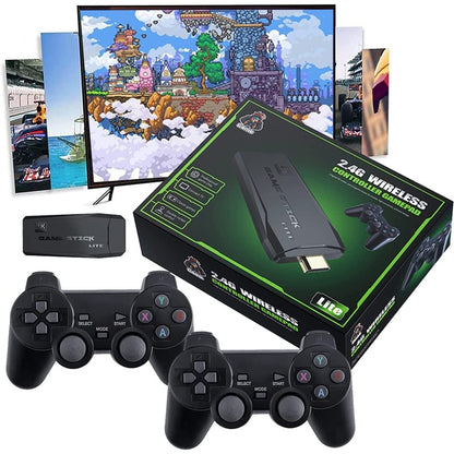 Video game console front view showing compact design