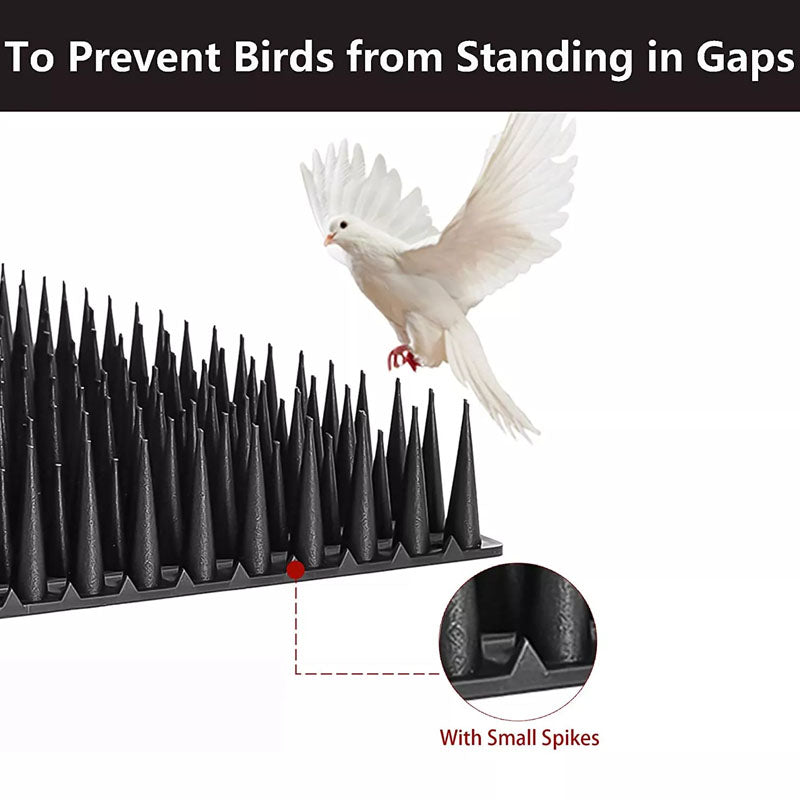 Fence spikes bird spikes with built-in ties for easy fixing