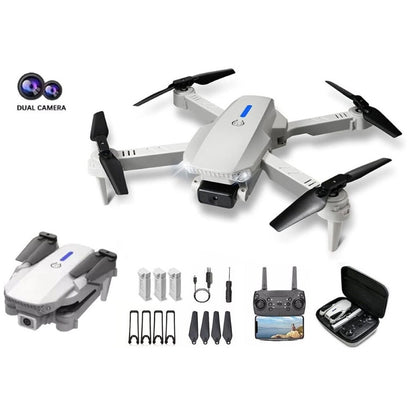 Drone With Camera 4K HD Dual Camera Foldable WiFi FPV Drone
