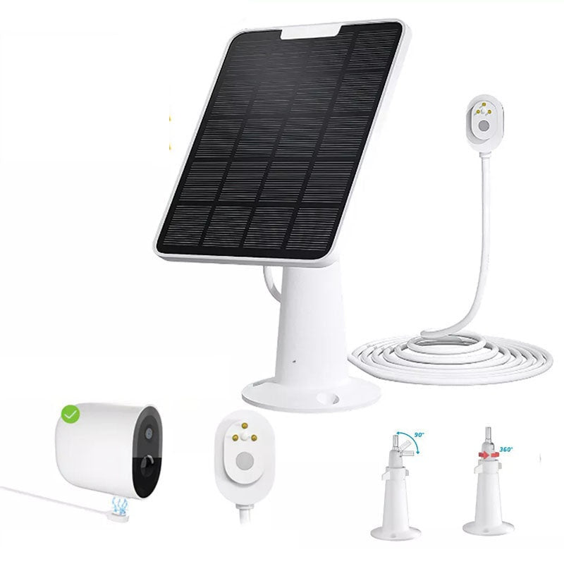 Solar Panel Charger for Arlo Pro 3 Pro 4 Pro 5S Ultra 1 Ultra 2 Go 2 Floodlight