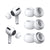 Replacement Ear Tips Compatible With Airpods Pro 1,2 (S/M/L)
