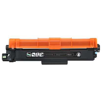 Brother TN233 TN237 compatible toner cartridge black front view