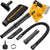 Leaf blower for Dewalt battery showing cordless design
