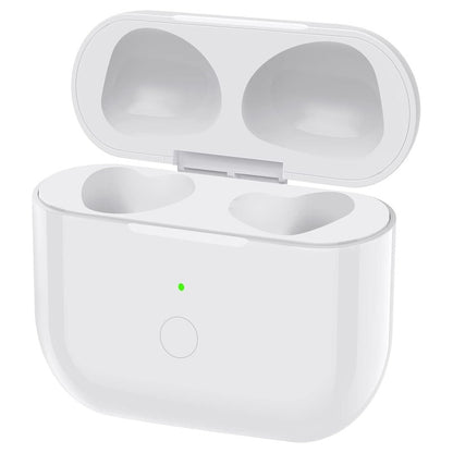 Wireless charging case for AirPods 3 showing front view