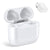AirPods 4 wireless charging case front view in white