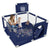 Portable Baby Playpen Fence Gate Wall Fence Barrier Play Gym Mat 125cm
