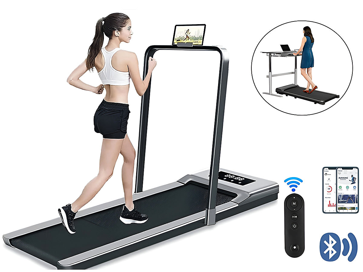 Foldable Walking Pad Treadmill Compact Flat