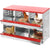Chicken nesting box front view showing six compartments