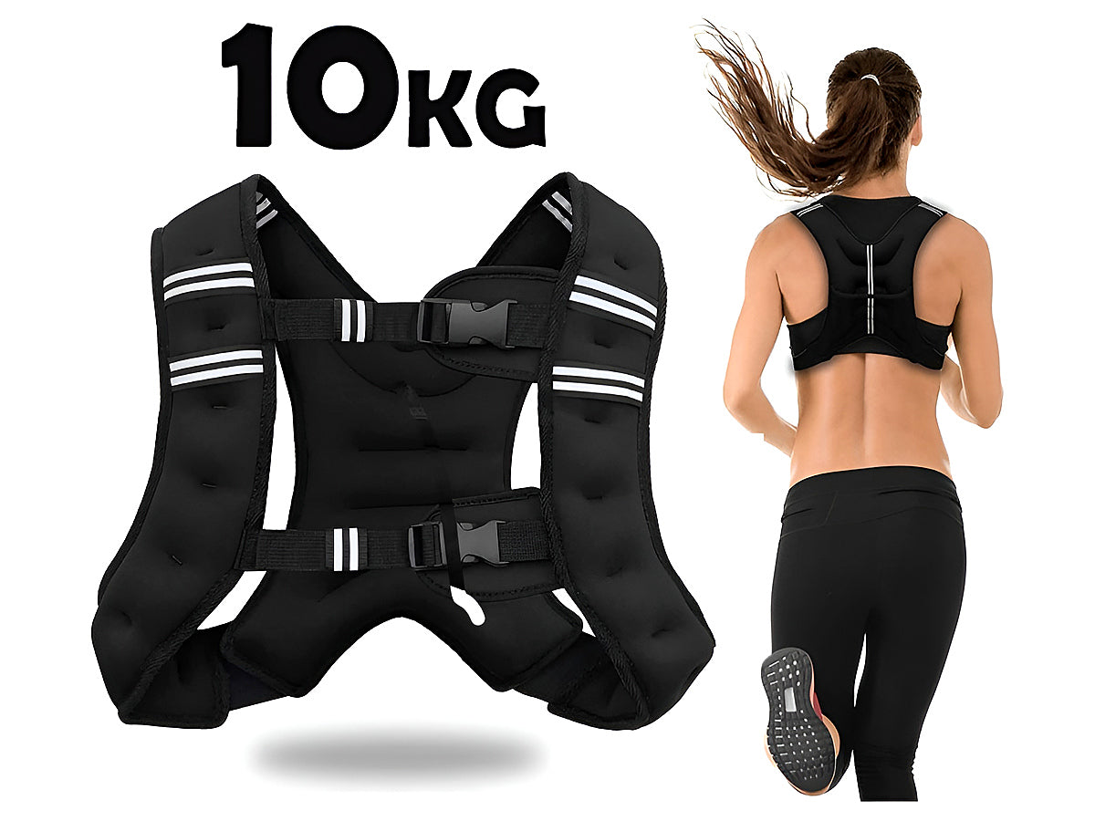 Weighted Vest Workout Equipment 10kg Adjustable
